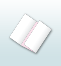 >往復L型 圧着はがき