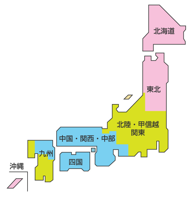 日本地図